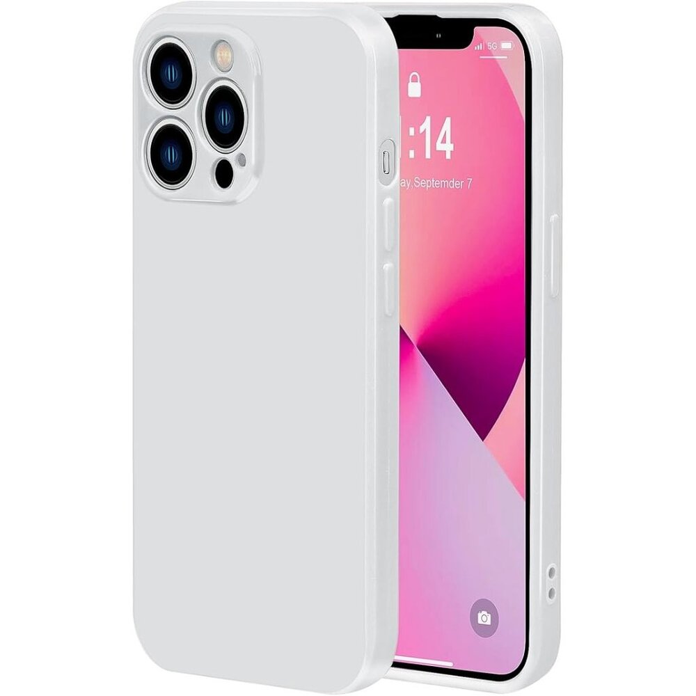 Designed for iPhone 14 Pro Max Phone Case Cover White - Picture 1 of 10